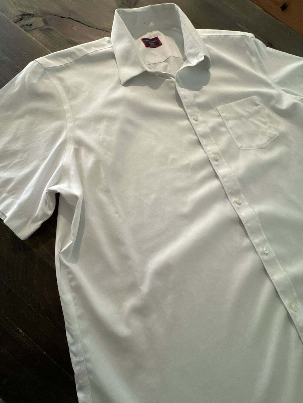 UNTUCKit La Sierra Wrinkle Free Shirt XX-Large White Cotton Short Sleeve